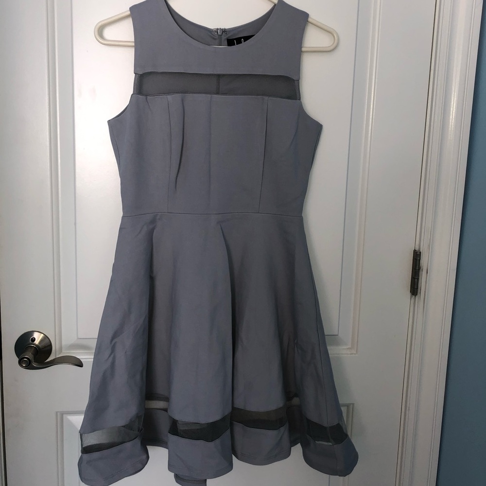 Gray HOMECOMING Dress from Lulus Size Medium